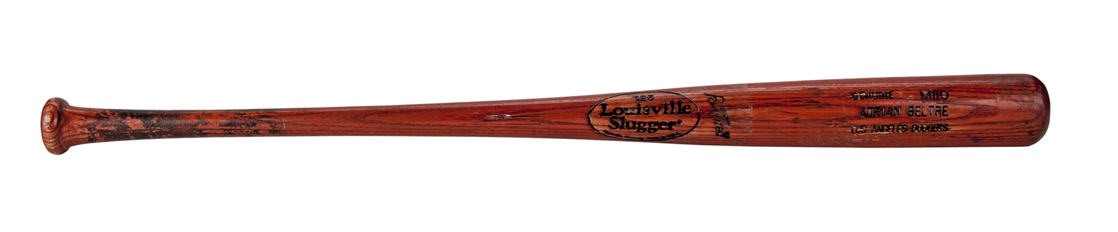 2001-04 Adrian Beltre Batting Practice Used Louisville Slugger M110 Bat (PSA/DNA)